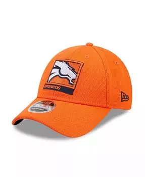 Мужская оранжевая кепка Denver Broncos в рамке AF 9FORTY Snapback New Era, оранжевый