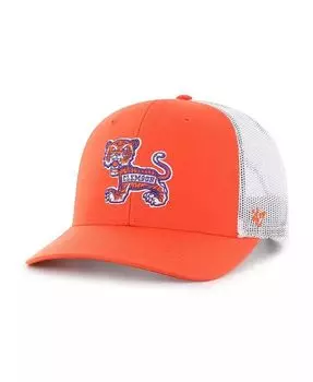 Мужская оранжевая регулируемая кепка Clemson Tigers Trucker '47 Brand, оранжевый