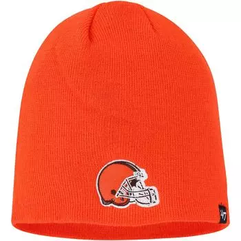 Мужская оранжевая шапка среднего размера '47 Cleveland Browns