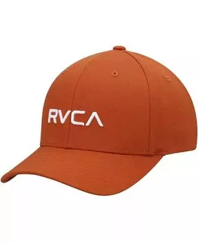 Мужская оранжевая шляпа гибкого кроя Rvca, оранжевый