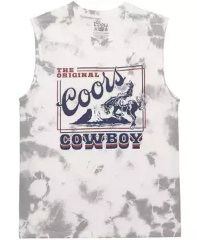 Мужская оригинальная майка Coors Muscle Tank Top Hybrid Apparel, серый