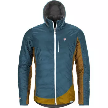 Мужская освежающая шелковая шерстяная куртка Grezi Bag, синий