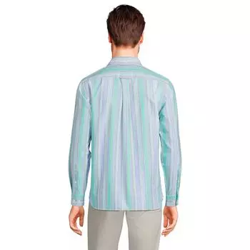 Мужская оксфордская рубашка индивидуального покроя Lands End Sail Rigger Lands' End