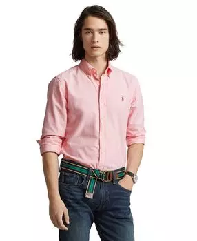 Мужская оксфордская рубашка классического кроя с длинным рукавом Polo Ralph Lauren