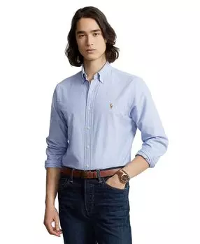 Мужская оксфордская рубашка классического кроя с длинным рукавом Polo Ralph Lauren