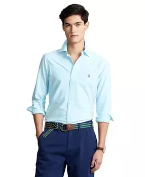 Мужская оксфордская рубашка классического кроя с длинным рукавом Polo Ralph Lauren