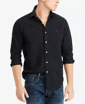 Мужская оксфордская рубашка, окрашенная в готовом виде Polo Ralph Lauren, мульти