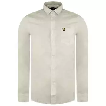Мужская оксфордская рубашка стандартного кроя Lyle & Scott, желтый