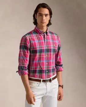 Мужская оксфордская рубашка стандартного кроя Polo Ralph Lauren, мультиколор