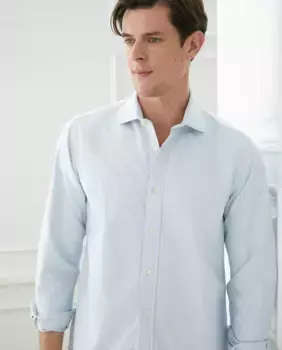 Мужская оксфордская спортивная рубашка стандартного кроя Emidio Tucci, зеленый