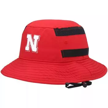 Мужская панама adidas Scarlet Nebraska Huskers 2021 Sideline AEROREADY