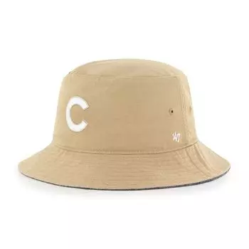 Мужская панама цвета хаки Chicago Cubs Chambray Ballpark '47