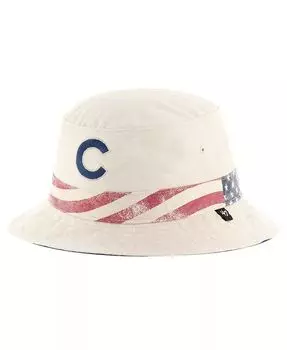 Мужская панама цвета хаки Chicago Cubs Glory Daze '47 Brand, бежевый