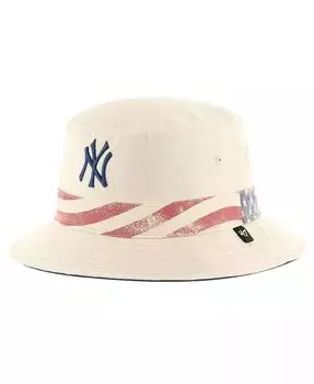 Мужская панама цвета хаки New York Yankees Glory Daze '47 Brand, мультиколор