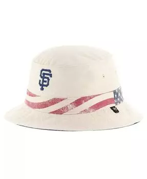 Мужская панама цвета хаки San Francisco Giants Glory Daze '47 Brand, бежевый