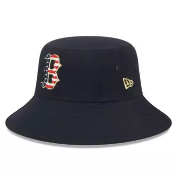 Мужская панама New Era Navy Boston Red Sox 2023 Четвертое июля