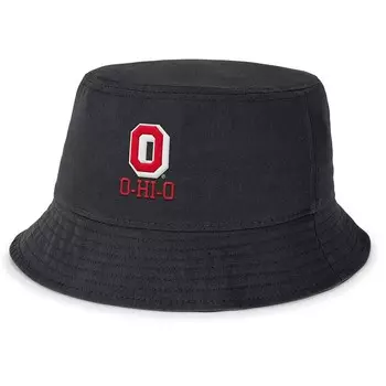 Мужская панама Nike Black Ohio State Buckeyes Legacy Apex, цвет Osu Black