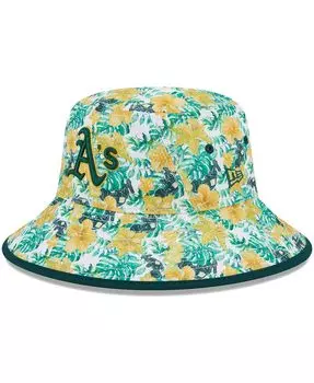 Мужская панама с цветочным принтом Oakland Athletics New Era