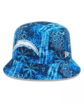 Мужская панама синего цвета Los Angeles Chargers Shibori New Era, синий