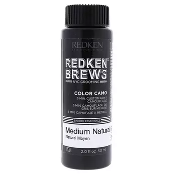 Перманентная краска для волос Redken Brews Camo Colour 5N Medium Natural, 60 мл