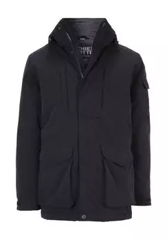 Мужская парка 2-в-1 со съемным капюшоном GLOBETROTTER, цвет 1 Black