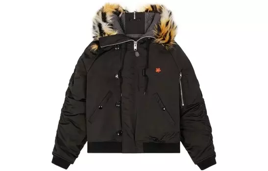 Мужская парка Boke Flower Series, черный цвет Kenzo, черный