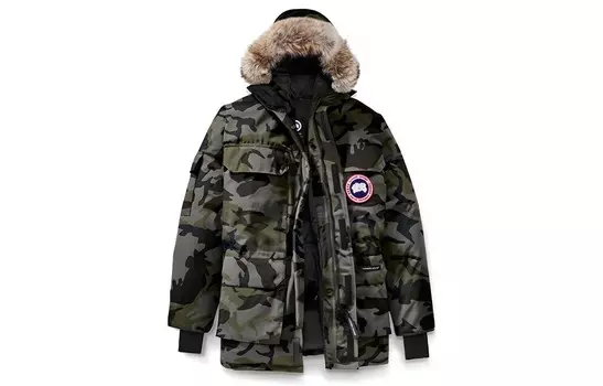 Мужская парка Expedition Series серого цвета, камуфляж Canada Goose, цвет Gray Camouflage