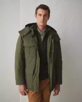 Мужская парка с капюшоном Lloyd's, цвет Kaki