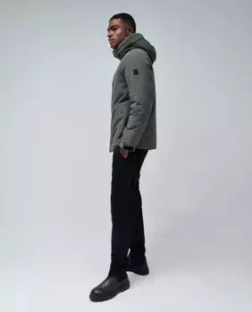 Мужская парка с капюшоном Salsa Jeans, зеленый