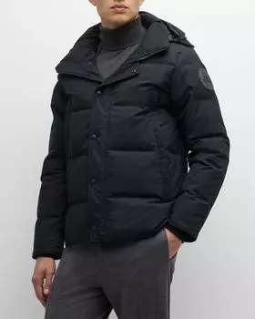 Мужская парка с покрытием Wyndham Black Label Canada Goose, цвет Black