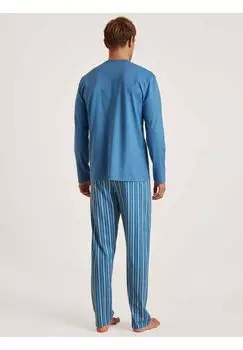Мужская пижама, длинная CALIDA, цвет Indian Blue