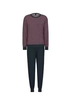 Мужская пижама с манжетами CALIDA, цвет Mars Red