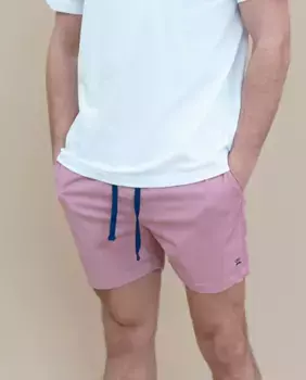 Мужская пижама с шортами и футболкой с короткими рукавами Makarthy, светло-розовый