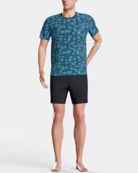 Мужская пижама шорты из лиоцелла Impetus, синий