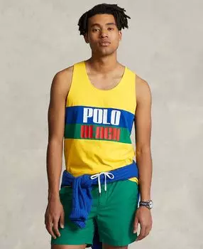 Мужская пляжная майка-поло на бретелях Polo Ralph Lauren