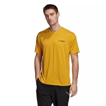 Мужская походная футболка Terrex Adidas, золотой