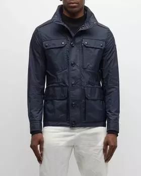 Мужская полевая куртка Lez Moncler, цвет Dark Blue
