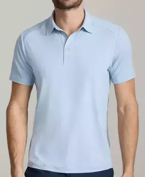 Мужская поло Clavidor Performance UNTUCKit, синий