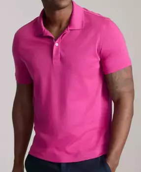 Мужская поло Damaschino без складок UNTUCKit, розовый