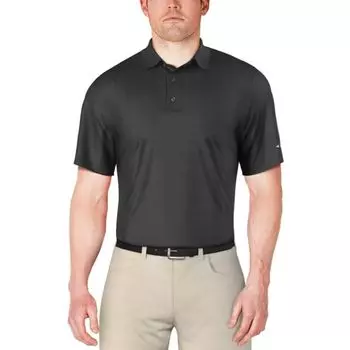 Мужская поло для гольфа в клетку с принтом Grand Slam, цвет caviar