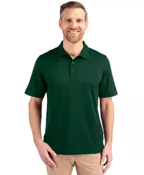 Мужская поло Forge Stretch Big & Tall с эффектом растяжения Cutter & Buck, зеленый