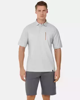 Мужская поло из пике Cool Jade-Fresh Boggi Milano, белый