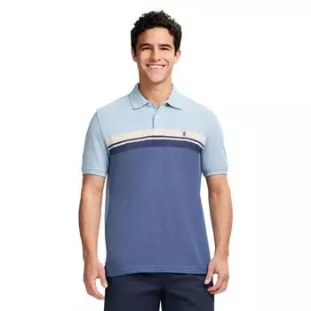 Мужская поло с коротким рукавом Advantage Performance Izod, цвет blue heather
