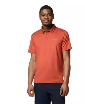 Мужская поло с коротким рукавом Carter Performance Crest Columbia, оранжевый