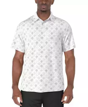 Мужская поло с медальоном PGA TOUR, белый