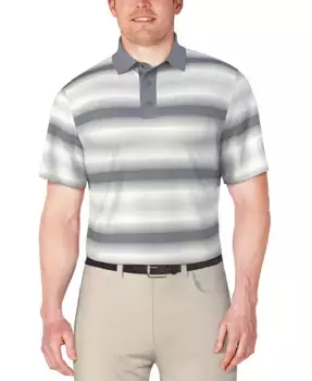 Мужская поло в полоску Solarized PGA TOUR, белый