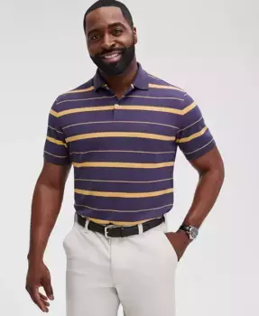 Мужская полосатая поло Fred Club Room, фиолетовый
