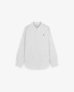 Мужская полосатая рубашка обычного кроя Scalpers, бежевый