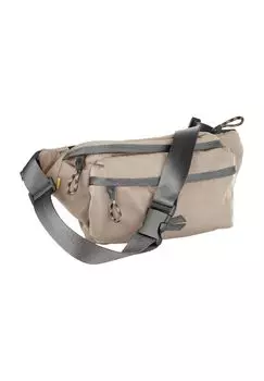 Мужская поясная сумка на молнии с нашивкой-логотипом camel active, бежевый