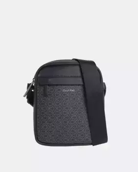 Мужская поясная сумка с монограммой Calvin Klein, черный